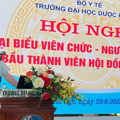 Hội nghị đại biểu viên chức – người lao động bầu thành viên Hội đồng Trường & Lấy phiếu tín nhiệm xét tặng Danh hiệu Chiến sĩ thi đua cấp Bộ